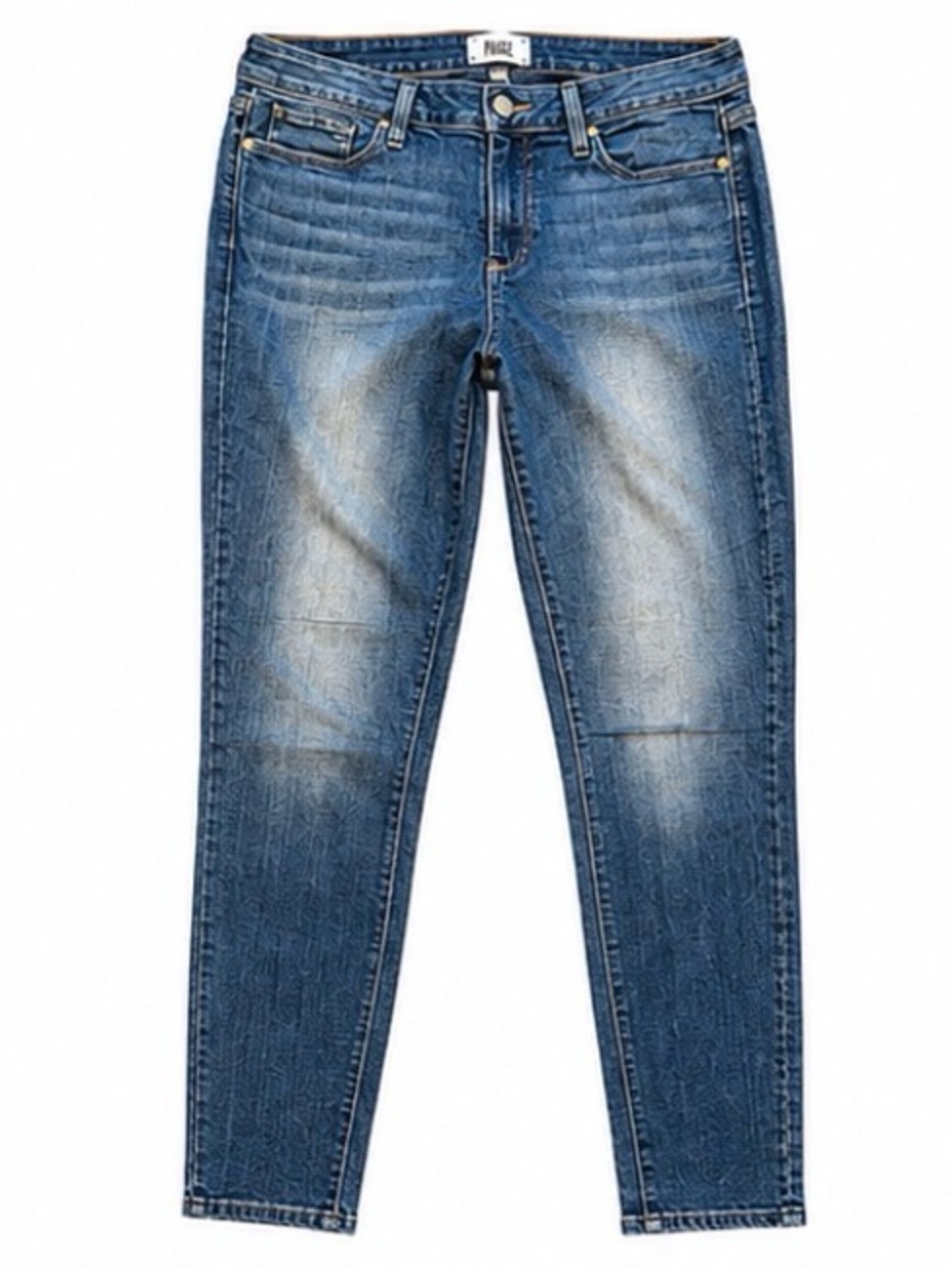 Bundle of 2 PAIGE Verdugo Ankle Skinny Jeans — Size 29 — As Is